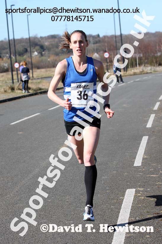 Senior womens Elswick Harriers Good Friday Road Relays. Photo: David T. Hewitson/Sports for All Pics
